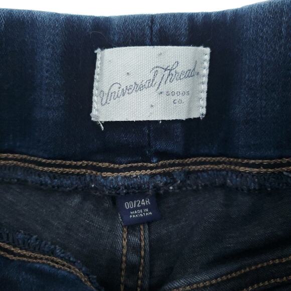 Universal Thread Womens HR Pull On Jegging Skinny Leg Medium Wash Stretch|00/24R - Picture 3 of 11